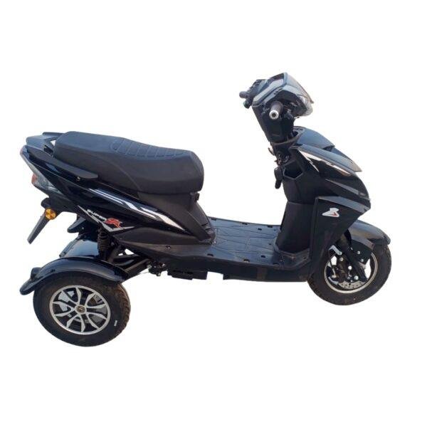 Green Invicta Super 60kms Range Three Wheel Electric Scooter