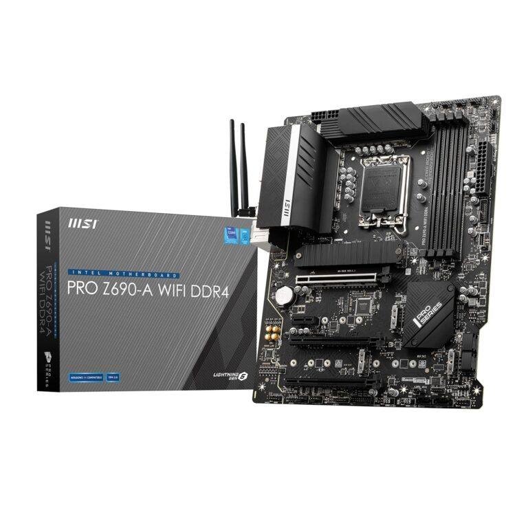 MSI Pro Z690A WIFI DDR4 Motherboard