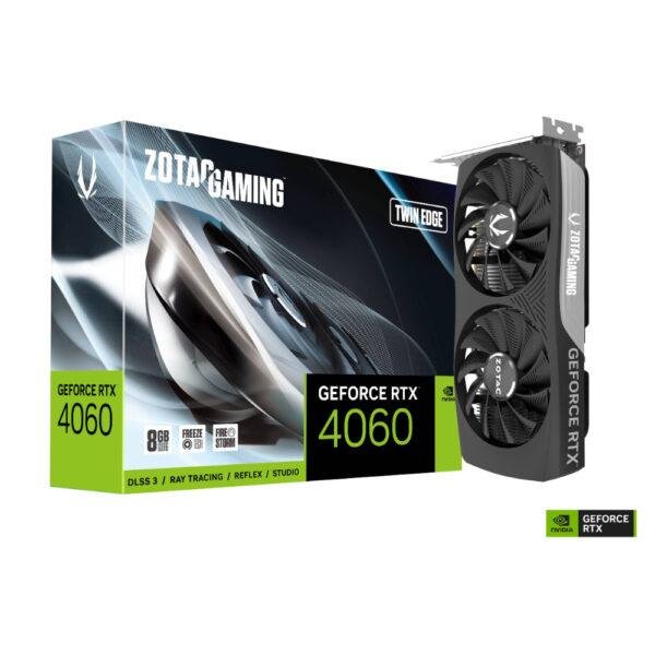 ZOTAC Gaming Geforce RTX 4060 8GB Twin Edge Graphics Card