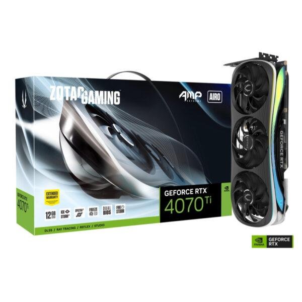 ZOTAC RTX 4070 Ti AMP Extreme AIRO 12GB Gaming Graphics Card